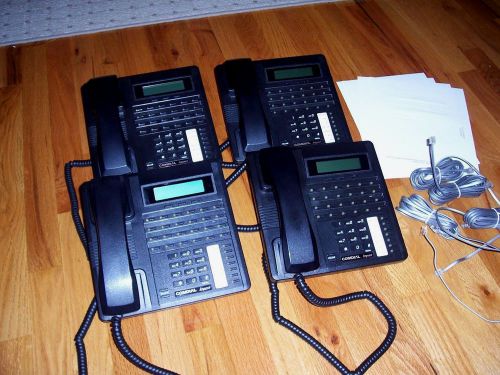 4-Comdial Impact SCS 8324SJ-FB 24line telephones