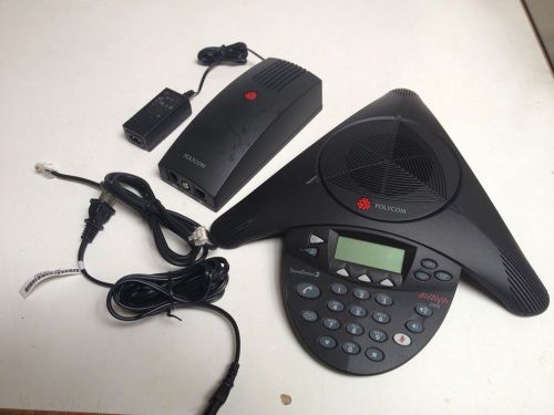 Avaya 2490 Polycom SoundStation2 expandable speaker phone 2301-16375-601 J