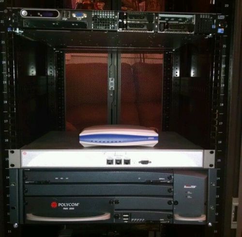 POLYCOM RMX 2000 ,CMA 4000, VBP 5300LF. This was a 100% working system.