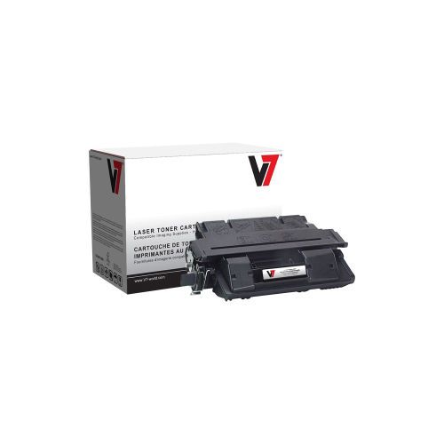 V7 black toner cartridge for hp laserjet 4100 laser 6000 page for sale