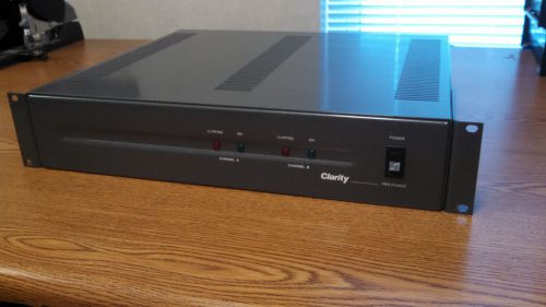 Valcom / Clarity SMB-200 Power Amplifier &amp;  Clarity SMB 201 Rack Mnt Transformer