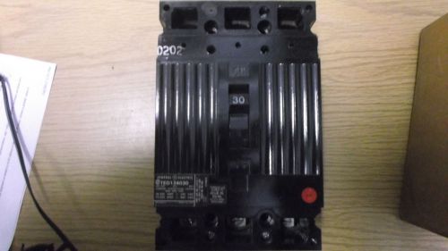 GENERAL ELECTRIC GE 30amp 3 pole TED134030WL **NIB** ID9587\1-3