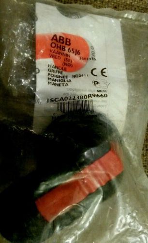 ABB CONTROL OHB65J6 SWITCH HANDLE (Black)  6MM   Brand New (1)