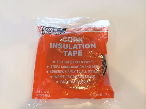 Cork Insulation Tape Hydro Balance H-2700, 30ft