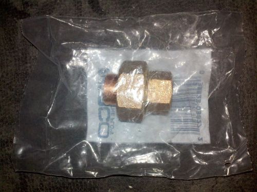 NEW (LOT of 58) 1/2&#034; Nibco 733 CxC Cast Bronze Copper Slip Union Fitting C x C