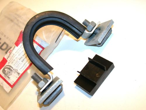 UP TO 20 NEW HALFEN-DEHA 2 3/8&#034; (60.3MM) DIAMETER PIPE CLAMPS HCS-RADV-75/2D-fv