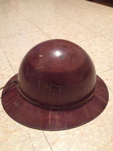 Vintage MSA Skullgard Fullbrim Ironworker, Coal Mining, Oper Engineers Hardhat