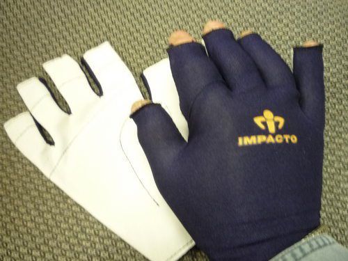 2 NEW SINGLE RH LG MENS IMPACT WORK GLOVES