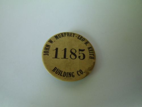 Vintage CONSTRUCTION BADGE