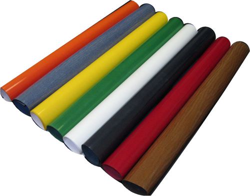 STRIPFLOCK SISER vinyl for Heat Press suede like look  15&#034; x 12&#034;   8 colors KIT