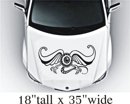 2x flying silhouette hood vinyl decal art sticker graphics fit car truck -1879 for sale