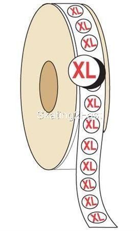 1000 &#034; XL &#034; Size Self-Adhesive Labels 3/4&#034; Stickers / Tags Retail Store Supplies