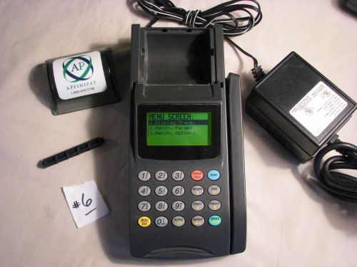 LIPMAN NURIT 2085, NOS 7.30 Credit Card Terminal.