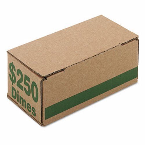 Corrugated Cardboard Coin Storage w/Denomination Printed On Side (PMC61010)