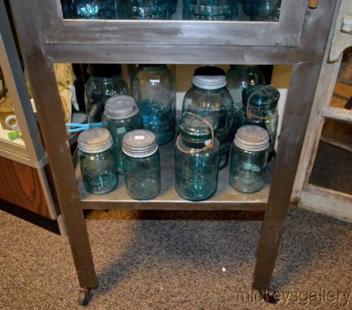 Vintage Industrial Display Cabinet C1920&#039;s