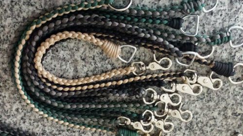 Law Enforcement Braided key Lanyard