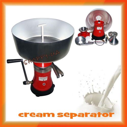 ??? MILK CREAM MANUAL CENTRIFUGAL SEPARATOR 80 L/H + ENGLISH MANUAL