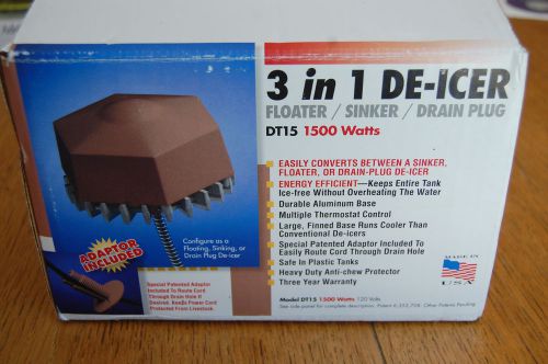 Allied Precision Tank Deicer DT-15 De-Icer Heater 1500W