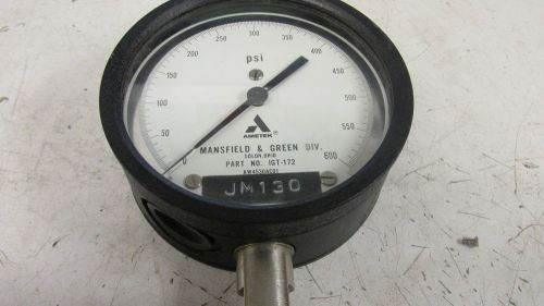 Ametek 600psi 4in test gauge RD