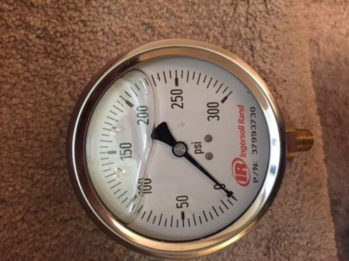 IR - Ingersoll Rand 300 PSI Liquid Filled Pressure Gauge p/n 37993730