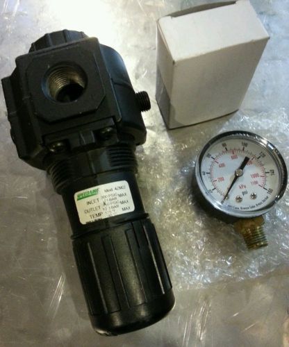 New speedaire regulator 4zm22 1/2&#034; npt . with new 0-160psi air gauge .compresser for sale