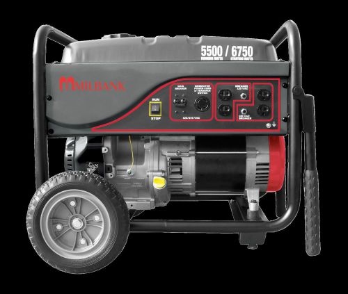 Milbank MPG55003 | 5,500 Watt Portable Generator