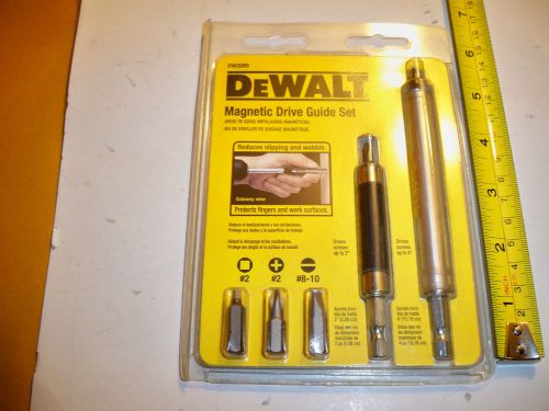 7 pc  DEWALT  MAGNETIC  DRIVE  GUIDE  SET  DW 2095