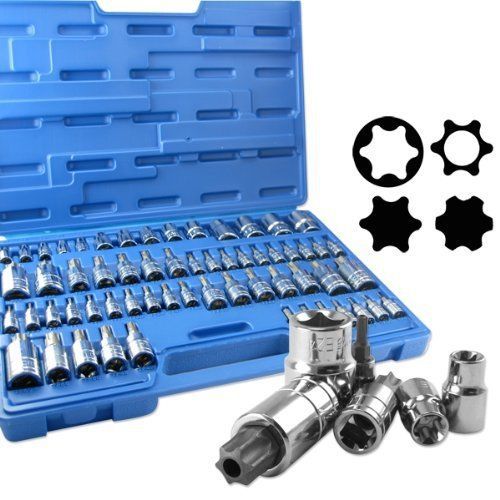 Neiko 60-piece master torx star socket set for sale