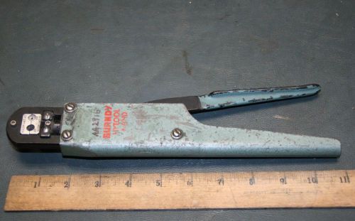 Burndy Hand Crimper Tool M8ND w/ N22RVMT-10 Die