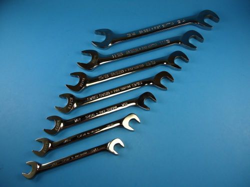 Snap On 7pc 4 Way Angle Wrench Set SAE 3/8-3/4