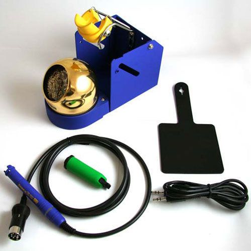 Hakko FM2027-06 Solder Iron Conversion Kit with Iron, Holder, Green Sleeve