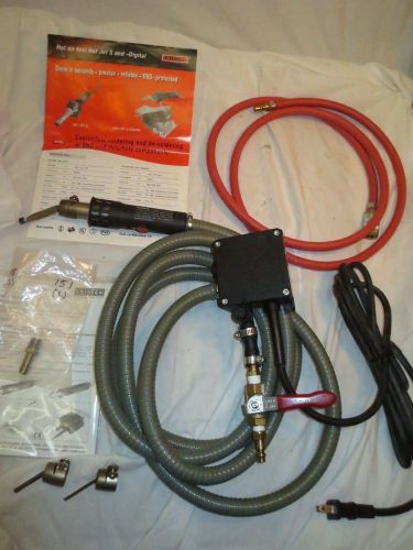 BRAND NEW UNUSED Leister Hot Air Soldering Station Hot Jet S Digital  3 Tips NR