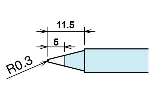 Soldering Iron Tip Goot RX-85HSRT-B