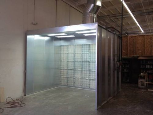 NEW OPEN FACE PAINT SPRAY BOOTH FOR WOOD WORKING FREE SHIPPING MADE IN THE US!!!