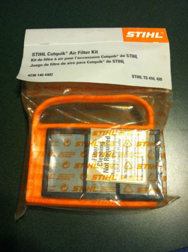 Still air filter set, fits stihl ts410 &amp; ts420 cut off saw (oem) #4238 140 4402 for sale