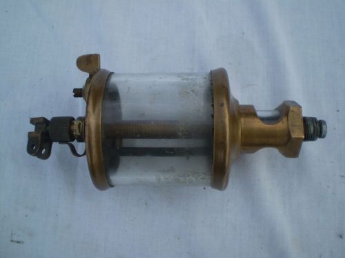 Lunkenheimer Paragon No. 5 cylinder oiler Brass era