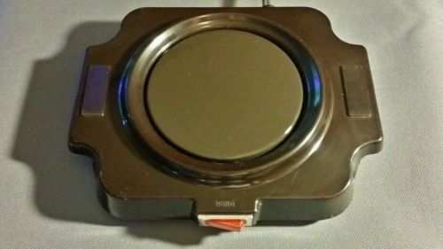 Bunn Model BCW Single Burner Coffee Pot Warmer Bunnomatic 60w