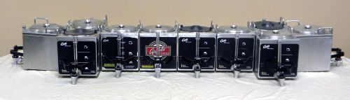 (10) Wilbur Curtis GEM3 1.5 Gallon Satellite Coffee Dispenser Servers *AS-IS*