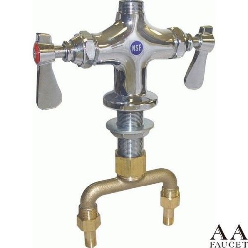 AA Faucet 4&#034; Heavy Duty Double Pantry Faucet Base Only NSF Approved AA-501