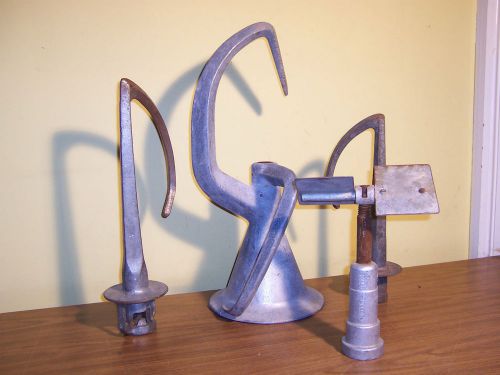 Grp. 4 Large Hobart Mixer Dough Hooks Industrial Art Sculpture