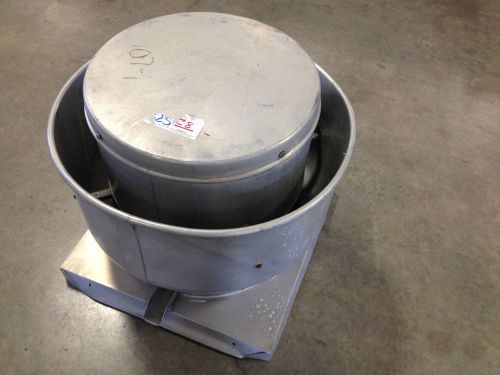 Greenheck restaurant hood roof upblast exhaust fan cube-14-4g-od for sale