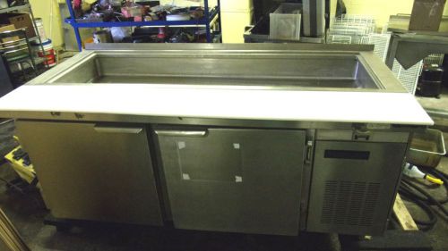 Wasserstrom 5&#039; Cold Table Refr/Frzr 2 Door