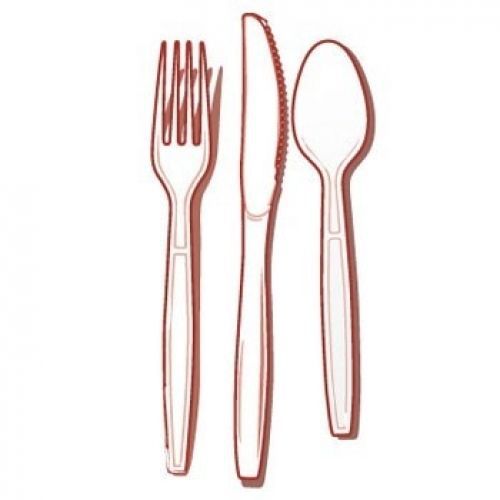2514 full size extra heavy combo cutlery bagged-1224 pcs bone for sale