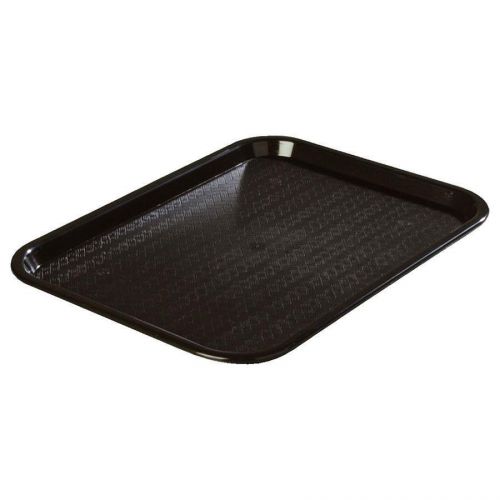 CARLISLE CT141803 Cafe Tray,14 x 18,Black,PK 12