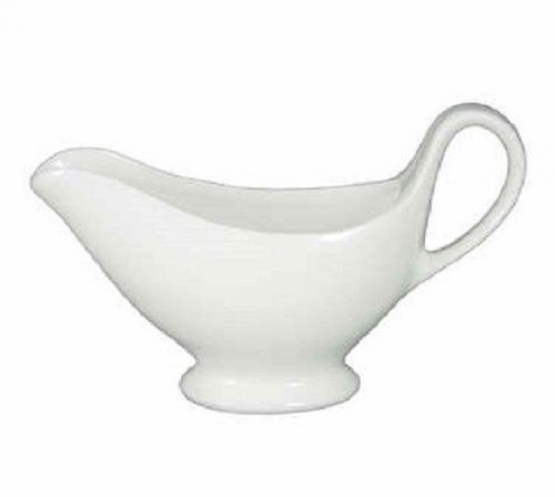 Sauce Boat by International Tableware - White, 12 oz, Ceramic (Case of 24)