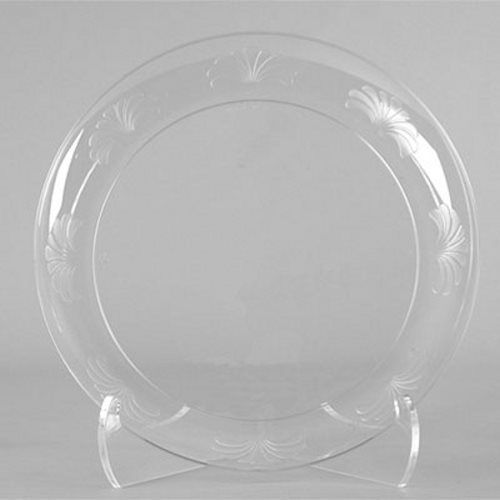 Wna Designerware Plates, Plastic, 6 in, White, 10/CT (WNADWP6180)