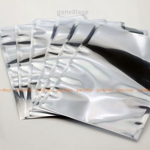 50 Pcs ESD Anti Static Hard Drive PC Board HDD Shielding Bags Open-top 16 x23cm