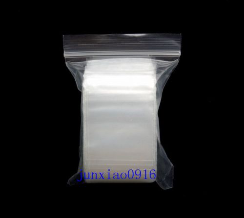 Free Shipping 100pcs Transparent Resealable Plastic Bag Ziplock Bag 4X6cm ZFD