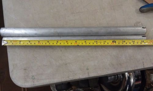 5DD54 ALUMINUM RODS, 15&#034; LONG: 1&#034; &amp; 3/4&#034; DIAMETER, 29 OZ OF METAL, GOOD COND