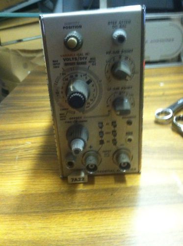 Tektronix 7A22 Unit Plug in